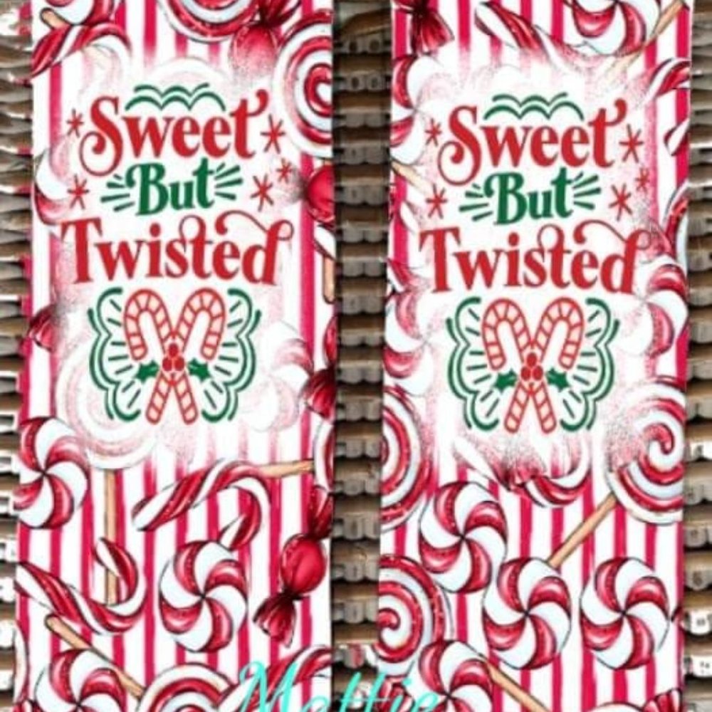 Adult Dress Ankle Socks. Sweet But Twisted. Christmas Socks. Cany Cane theme